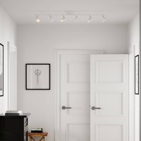 By Rydéns Correct ceiling spotlight, white, 6-bulb, metal, GU10