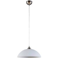 Lindby Hängeleuchte Valeria, weiß, Glas, Ø 40 cm, E27