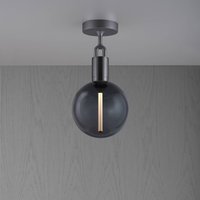 Buster + Punch Forked Gunmetal/glass smoked Ø 20cm