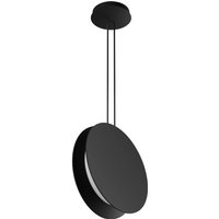 Linea Light Yo-Yo LED pendant light, black, 2,700 K, aluminium, PMMA, dimmable