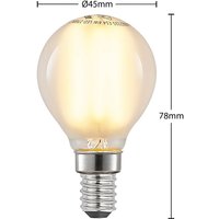 Arcchio Teardrop LED bulb E14 4W 2700K matt dimmable 3-set