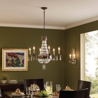 FEISS Bellini - Chandelier with Antique Effect