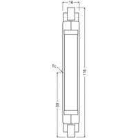 OSRAM LED-lampa stav R7s 117,6 mm 8W 827 Slim Line