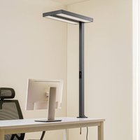 Arcchio LED-klämlampa Logan svart, dimbar, sensor