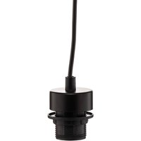 Luminex Pendellampa Arden utan skärm, 1xE27, svart
