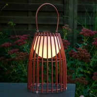 Lucide LED table lamp Fjara, rust