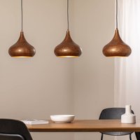 Opviq Muba pendant light, antique brass, length 120 cm, metal