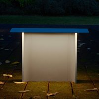 Luceplan Fienile LED pillar light 32 cm light grey