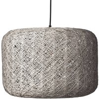Dyberg Larsen hanging light Spin L, grey, Ø 45 cm