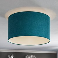 Duolla Ceiling lamp Pastel Roller Ø 45cm turquoise