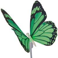 Näve Butterfly solar light, ground spike, RGB LED