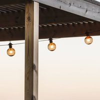Konstsmide Christmas LED solar fairy lights, 7W, brown, IP44, 1800K