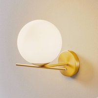 miloox by Sforzin Vägglampa Jugen, guld, 1 lampa