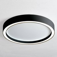 Bopp Aura LED-loftlampe Ø 55cm hvid/sort