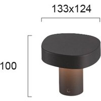 Viokef Onda LED pillar light, IP54, height 10 cm