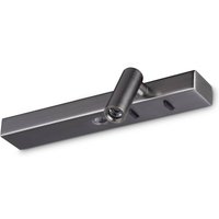 Ideallux Ideal Lux LED-vägglampa Bonne Nuit 2, nickelfärgad, 22 cm