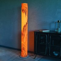 LeuchtNatur Lucerna golvlampa oliv/stål