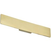 Ideallux Ideal Lux LED-vägglampa Zig Zap, bredd 53 cm, mässingsfärgad