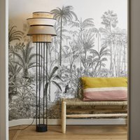 MARKET SET Singapore DBL Floor Lamp, nude