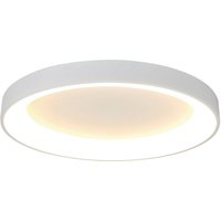 Mantra Iluminación Plafonnier LED Niseko II, CCT, télécommande, Ø 65 cm, blanc