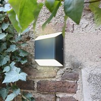 Eco-Light LED-utomhusvägglampa Flyod up-/downlight antracit