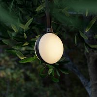 Nordlux Bring to go LED outdoor light Ø 12 cm white/black