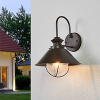 FARO BARCELONA Charmig vägglampa för utomhusbruk Nautica, 26 cm