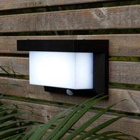 STAR TRADING Valla LED solar wall light with motion sensor