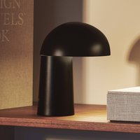 DFTP by Nordlux Faye Portable LED rechargeable table lamp, black, dimmable, USB