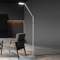 Fabas Luce LED-golvlampa Regina, 1 lampa, aluminium