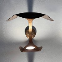 Knikerboker Le Gigine LED wall light, bronze leaf