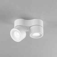 Egger Licht Egger DLS Spot LED Clippo Duo blanc/blanc DALI DTW 2 lampes
