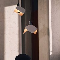 Stilnovo Triedo hanging light, white, length 29 cm, metal