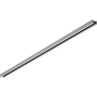 Trio Lighting 2-phase track DUOline, titanium, 160cm