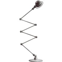 Jieldé Loft D9406 lampe sur pied 6x40cm, acier brossé