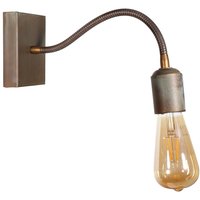 Moretti Luce Avec bras flexible - applique murale Orio en laiton