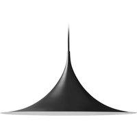 Gubi Semi pendant light, Ø 90 cm, black