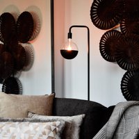 Calex Kalmar Top tête miroir E27 6 W noire Ø20 cm