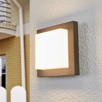 Lucande Celeste discreet LED outdoor wall light