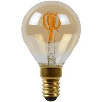 LED-Lampe E14 3W Tropfen amber 2.200K dimmbar