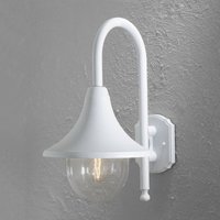 Konstsmide Bari outdoor wall light, white