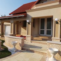 LCD Applique d’extérieur 1140, sphère, noire/blanche