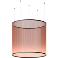 Vibia LED hanging light ARRAY reddish brown 113x124 cylinder 927 dimmable