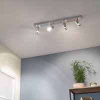 SLV Asto 4-bulb downlight with decorative ring