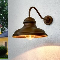 Moretti Luce ALESSIA wall lamp in antique brass