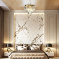 Milagro Lighting Plafonnier Milano, Ø 45 cm, doré/cristal, verre, 6 x E14