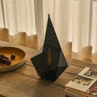 Gubi LED battery-powered table lamp Bagdad, black, height 36 cm