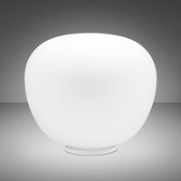 Fabbian Lumi Mochi table lamp, lying, Ø 45 cm
