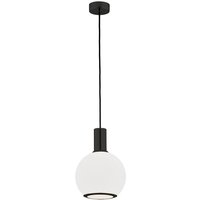 Euluna Suspension Milano, à 1 lampe, boule, blanc