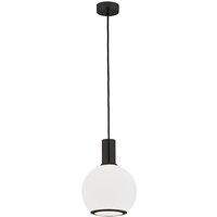 Euluna Hänglampa Milano, 1 lampa, kula, vit